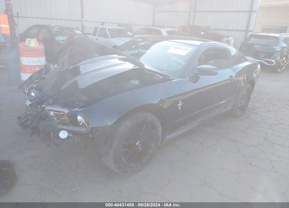 2012 FORD MUSTANG V6 PREMIUM VIN: 1ZVBP8AM9C5234985