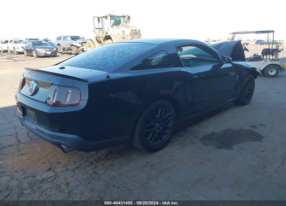 2012 FORD MUSTANG V6 PREMIUM VIN: 1ZVBP8AM9C5234985