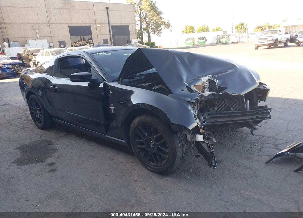 2012 FORD MUSTANG V6 PREMIUM VIN: 1ZVBP8AM9C5234985