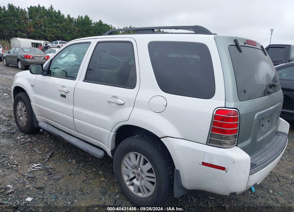 2005 MERCURY MARINER LUXURY/PREMIER VIN: 4M2YU56125DJ28917