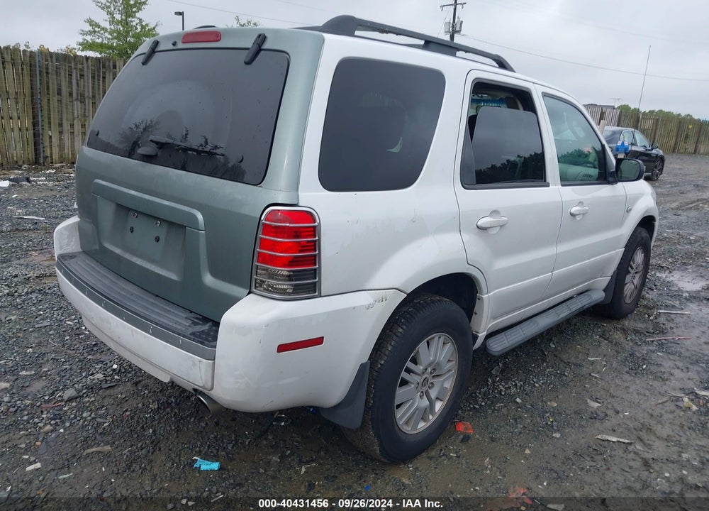 2005 MERCURY MARINER LUXURY/PREMIER VIN: 4M2YU56125DJ28917