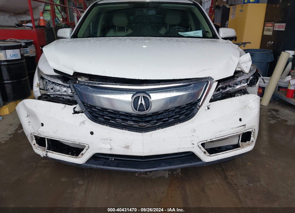 2014 ACURA MDX ADVANCE PKG W/ENTERTAINMENT PKG VIN: 5FRYD4H86EB001170