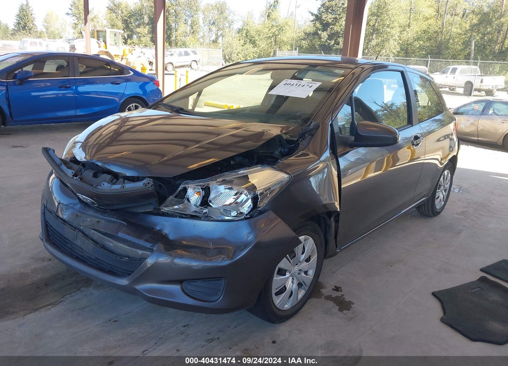 2014 TOYOTA YARIS L (TMMF PLANT) VIN: VNKJTUD33EA011736