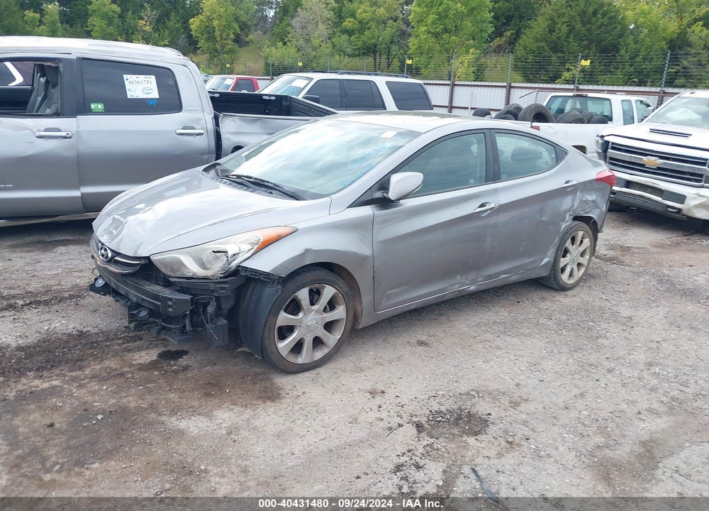 2012 HYUNDAI ELANTRA LIMITED (ULSAN PLANT) VIN: KMHDH4AE3CU308588