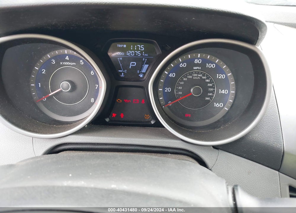 2012 HYUNDAI ELANTRA LIMITED (ULSAN PLANT) VIN: KMHDH4AE3CU308588