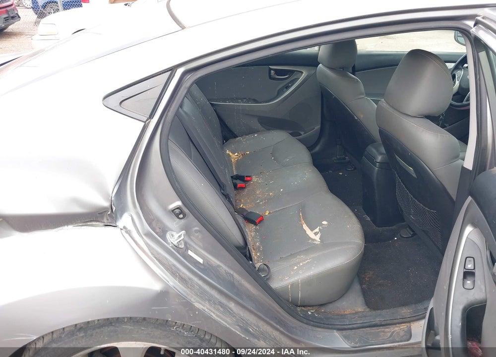 2012 HYUNDAI ELANTRA LIMITED (ULSAN PLANT) VIN: KMHDH4AE3CU308588