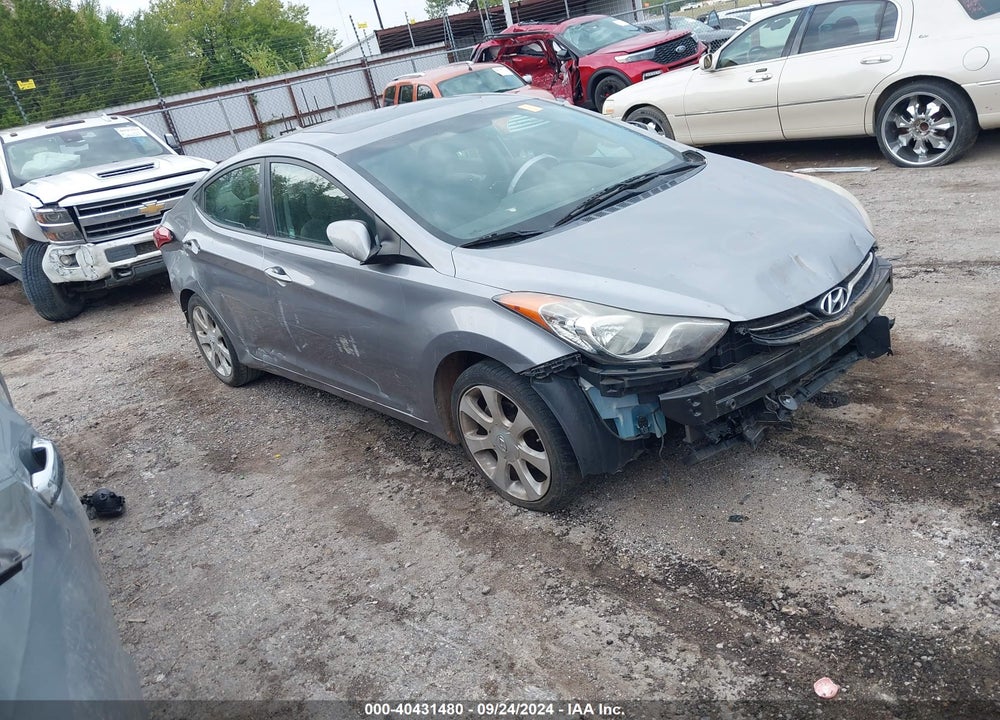 2012 HYUNDAI ELANTRA LIMITED (ULSAN PLANT) VIN: KMHDH4AE3CU308588