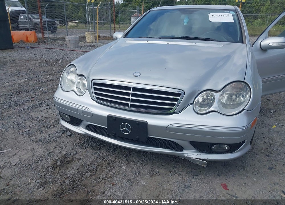 2007 MERCEDES-BENZ C 230 SPORT VIN: WDBRF52H77F872882