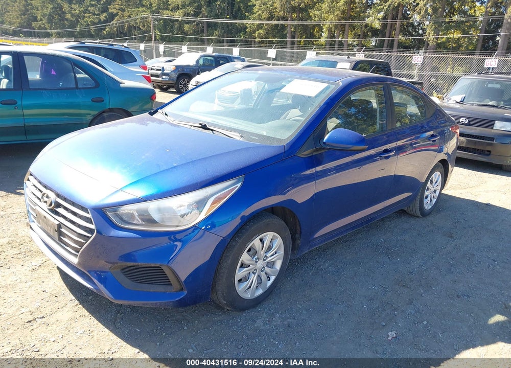 2019 HYUNDAI ACCENT SE VIN: 3KPC24A32KE055485