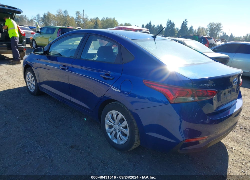 2019 HYUNDAI ACCENT SE VIN: 3KPC24A32KE055485