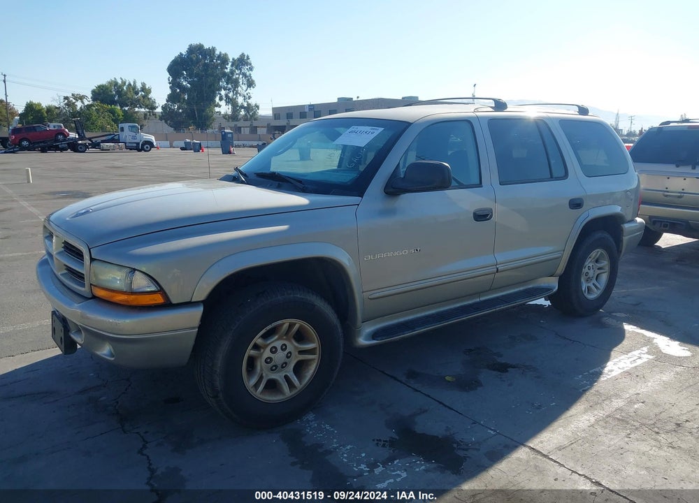 2001 DODGE DURANGO VIN: 1B4HS28N81F628201