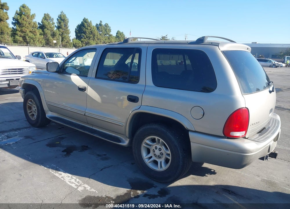 2001 DODGE DURANGO VIN: 1B4HS28N81F628201