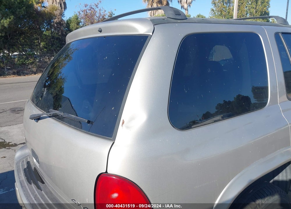 2001 DODGE DURANGO VIN: 1B4HS28N81F628201