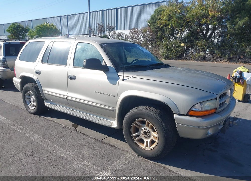 2001 DODGE DURANGO VIN: 1B4HS28N81F628201