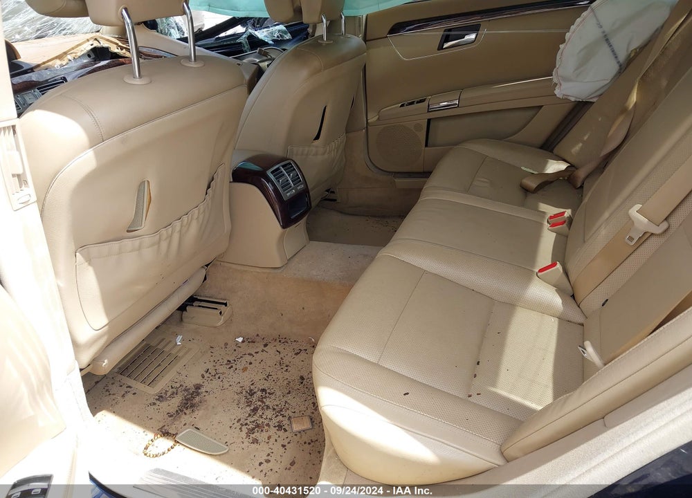 2012 MERCEDES-BENZ S 550 VIN: WDDNG7DBXCA454038