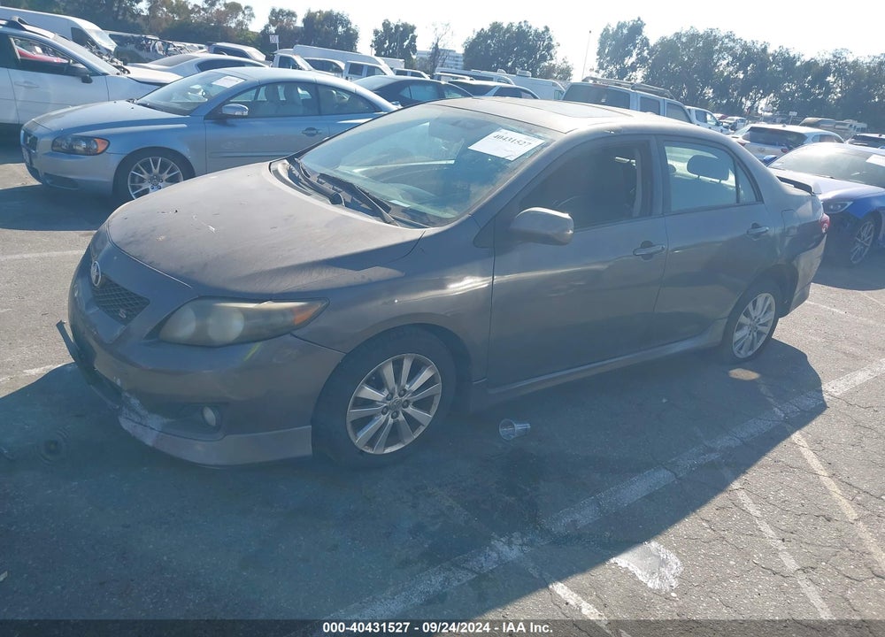 2009 TOYOTA COROLLA S VIN: 1NXBU40E59Z025736