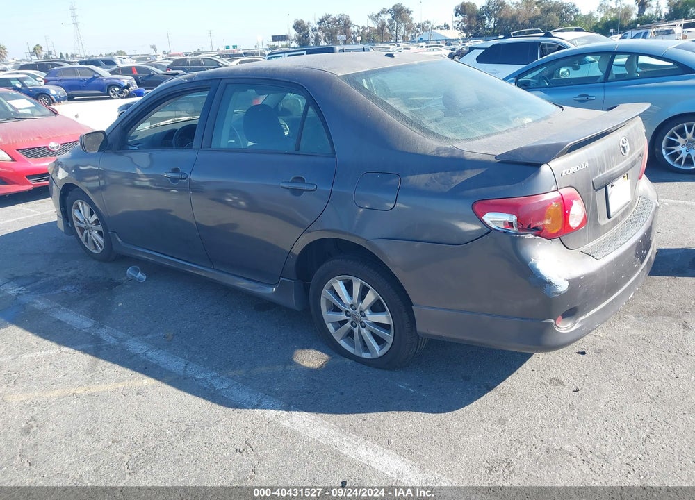 2009 TOYOTA COROLLA S VIN: 1NXBU40E59Z025736