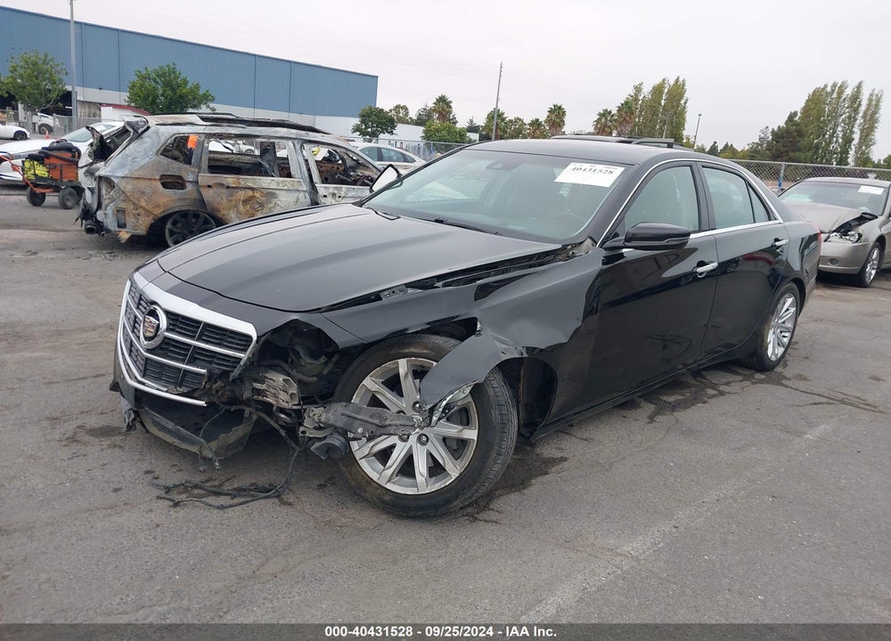 2014 CADILLAC CTS PERFORMANCE VIN: 1G6AS5S35E0135651