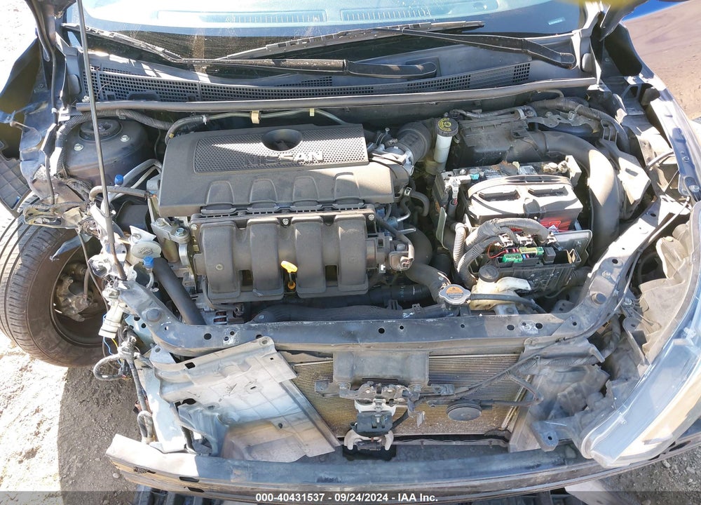 2017 NISSAN SENTRA SV VIN: 3N1AB7AP8HL657035