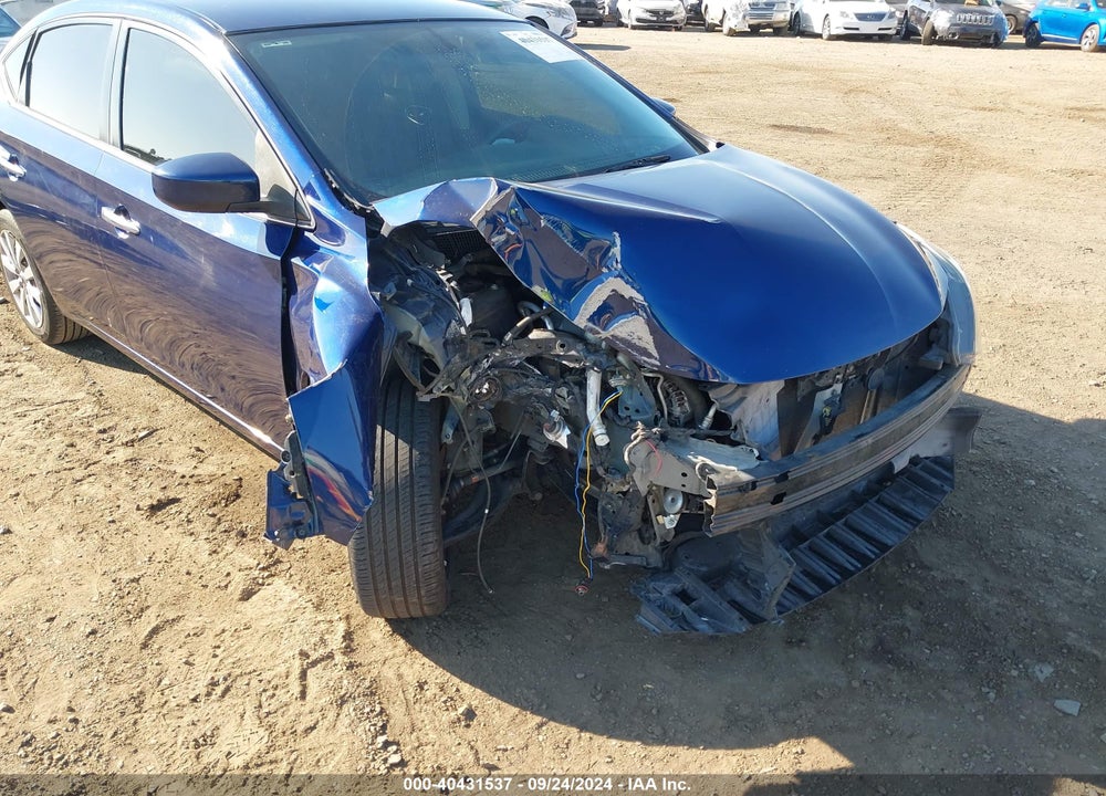 2017 NISSAN SENTRA SV VIN: 3N1AB7AP8HL657035