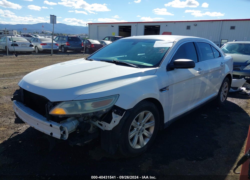 2010 FORD TAURUS SE VIN: 1FAHP2DW4AG141824