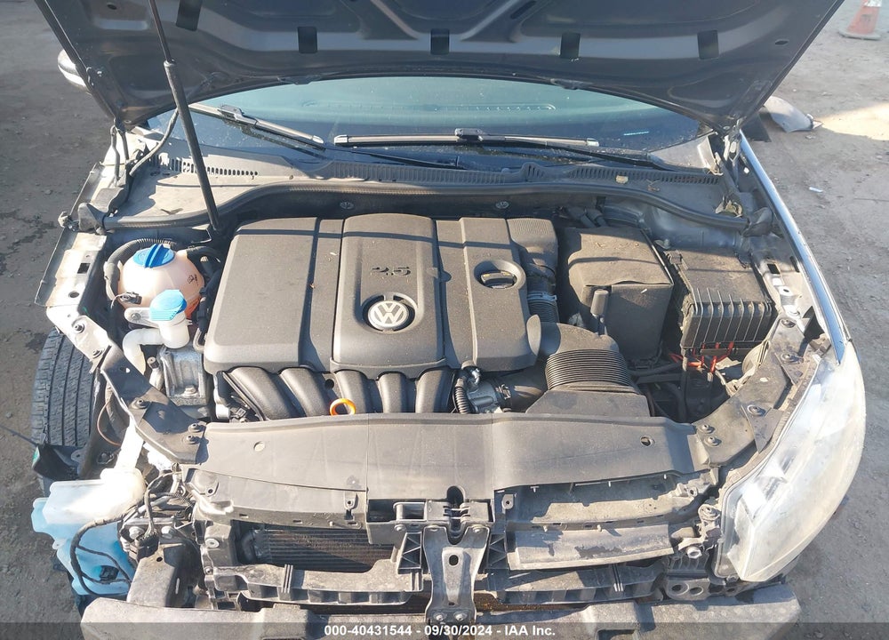 2012 VOLKSWAGEN GOLF 2.5L 4-DOOR VIN: WVWDB7AJ1CW341520