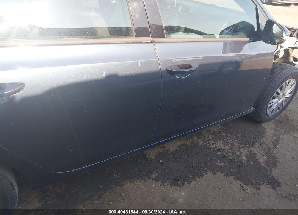 2012 VOLKSWAGEN GOLF 2.5L 4-DOOR VIN: WVWDB7AJ1CW341520