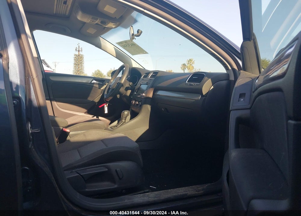 2012 VOLKSWAGEN GOLF 2.5L 4-DOOR VIN: WVWDB7AJ1CW341520