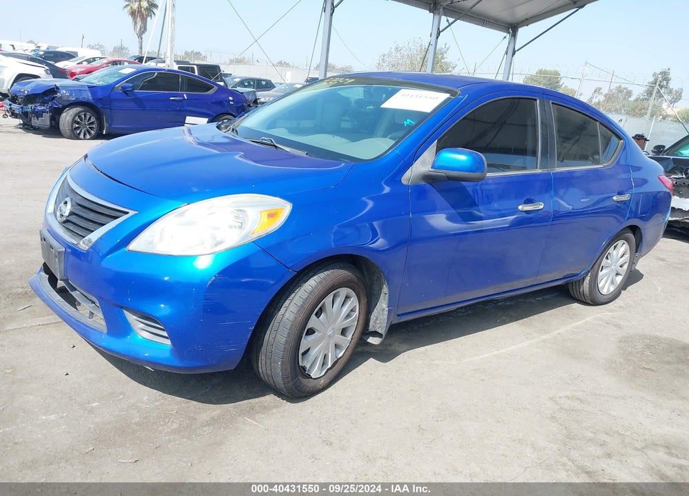 2012 NISSAN VERSA 1.6 SV VIN: 3N1CN7AP6CL843486