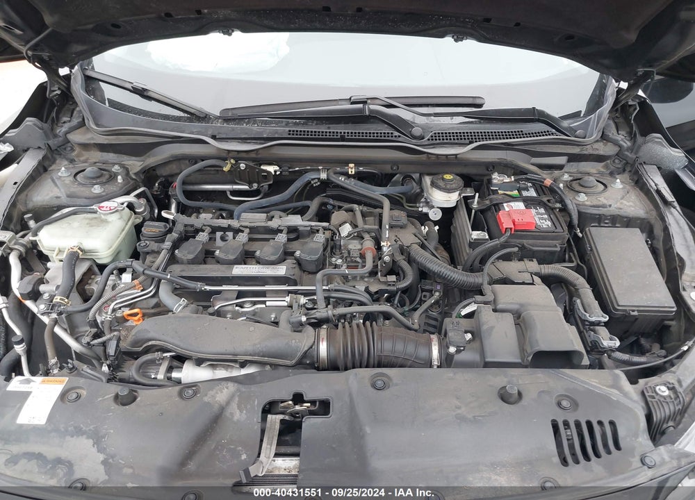 2019 HONDA CIVIC EX VIN: 19XFC1F38KE211451