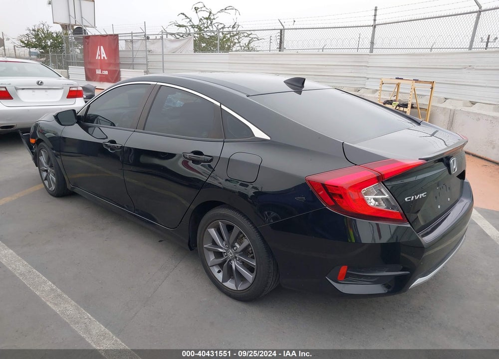 2019 HONDA CIVIC EX VIN: 19XFC1F38KE211451
