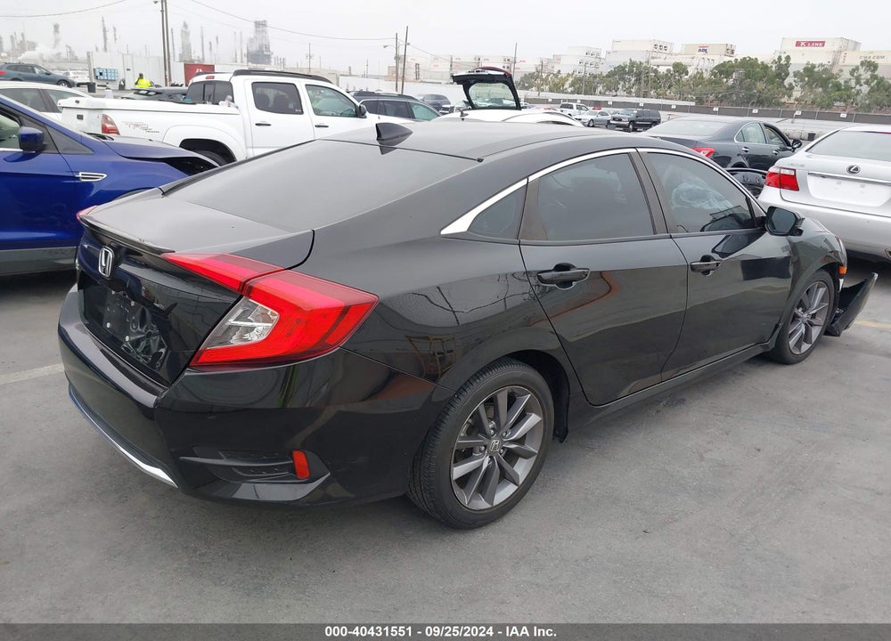 2019 HONDA CIVIC EX VIN: 19XFC1F38KE211451