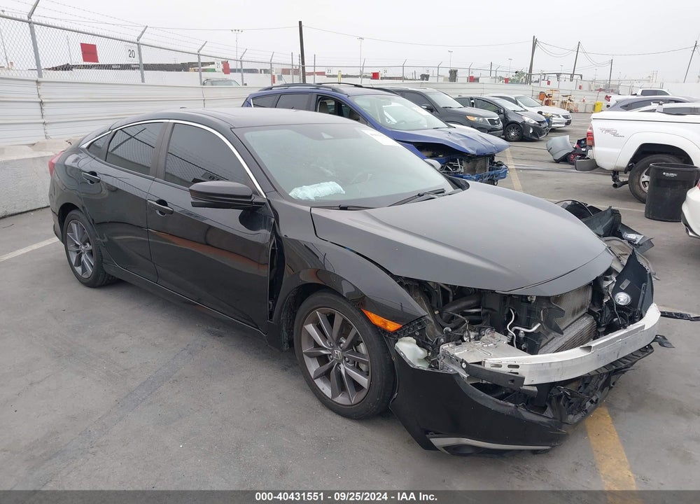 2019 HONDA CIVIC EX VIN: 19XFC1F38KE211451