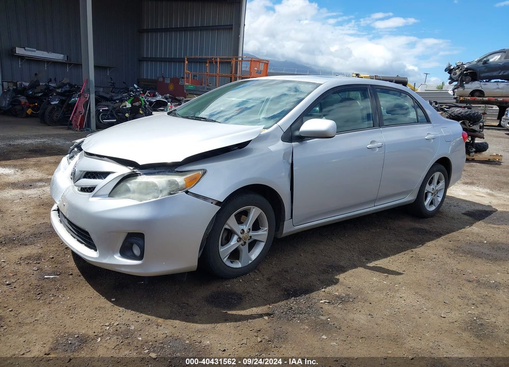 2012 TOYOTA COROLLA LE VIN: 2T1BU4EE3CC895387