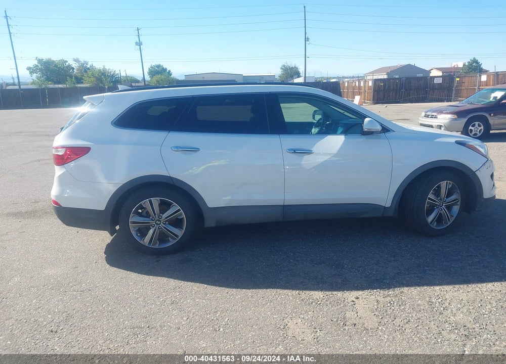 2013 HYUNDAI SANTA FE LIMITED VIN: KM8SRDHF5DU004893