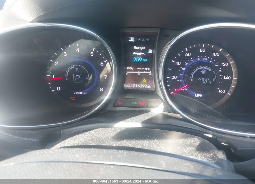 2013 HYUNDAI SANTA FE LIMITED VIN: KM8SRDHF5DU004893