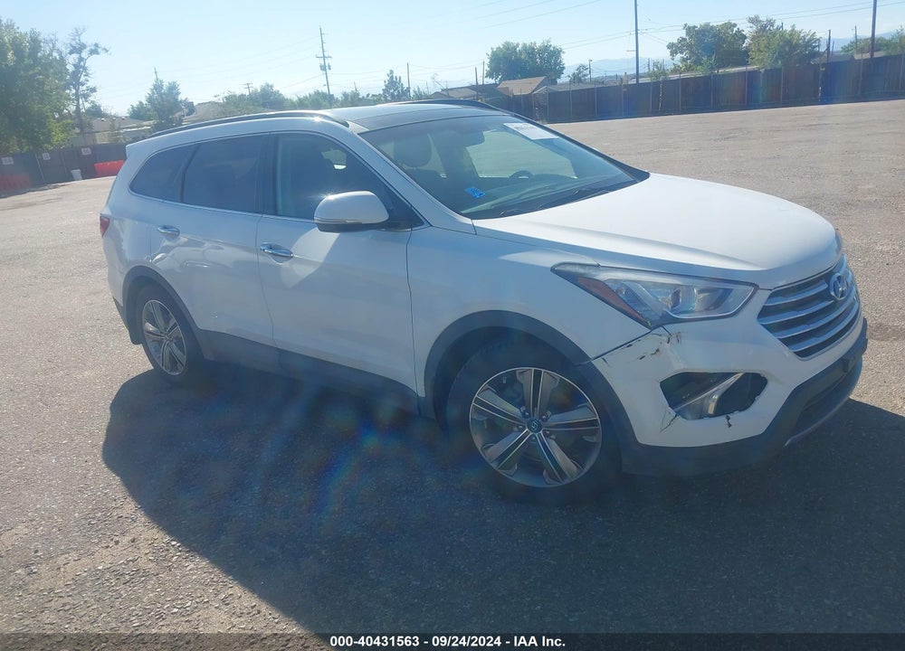 2013 HYUNDAI SANTA FE LIMITED VIN: KM8SRDHF5DU004893