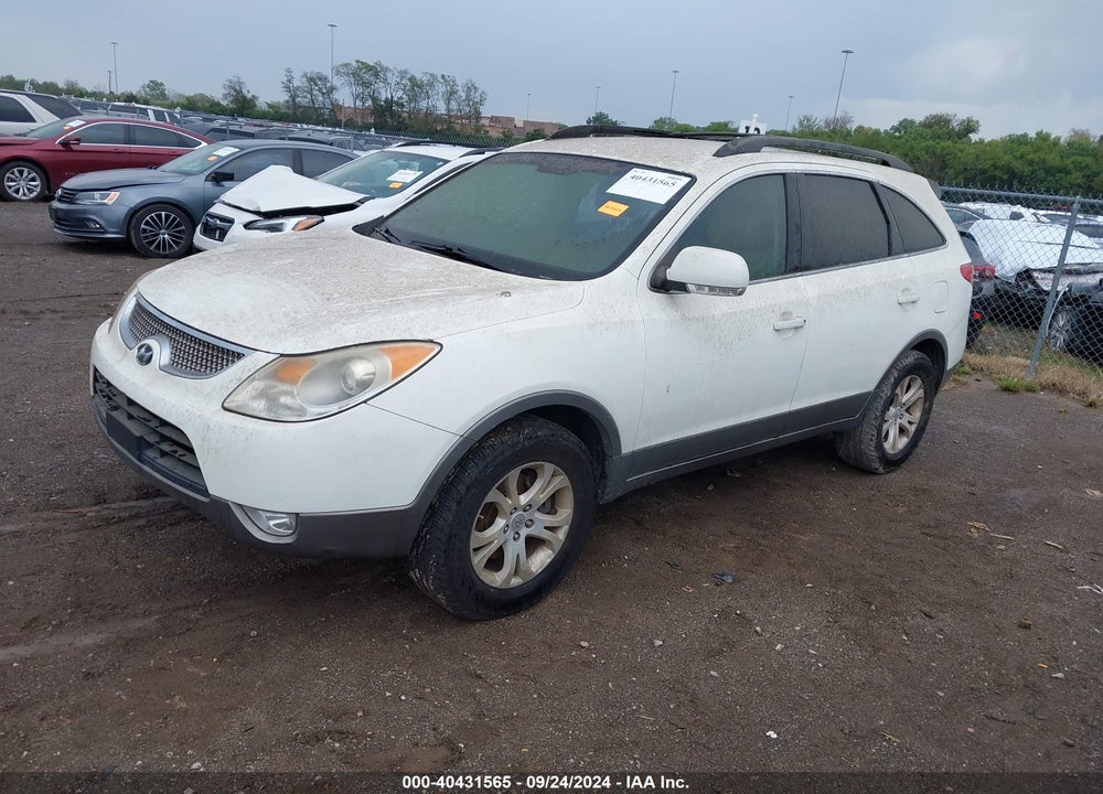 2011 HYUNDAI VERACRUZ GLS VIN: KM8NU4CC4BU140308