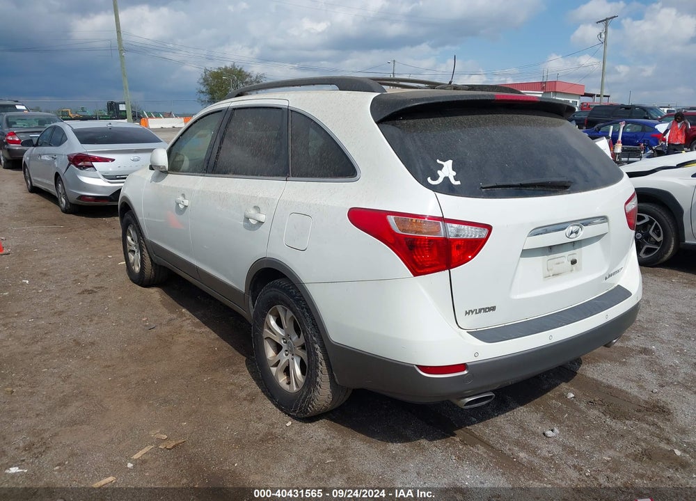 2011 HYUNDAI VERACRUZ GLS VIN: KM8NU4CC4BU140308