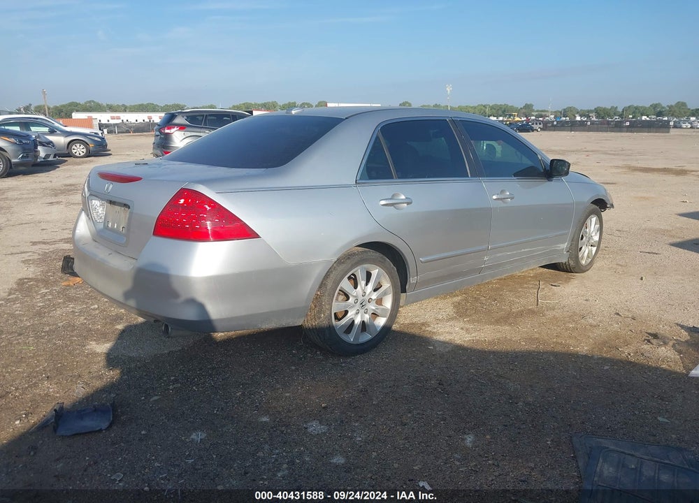 2007 HONDA ACCORD 3.0 EX VIN: 1HGCM66507A014672