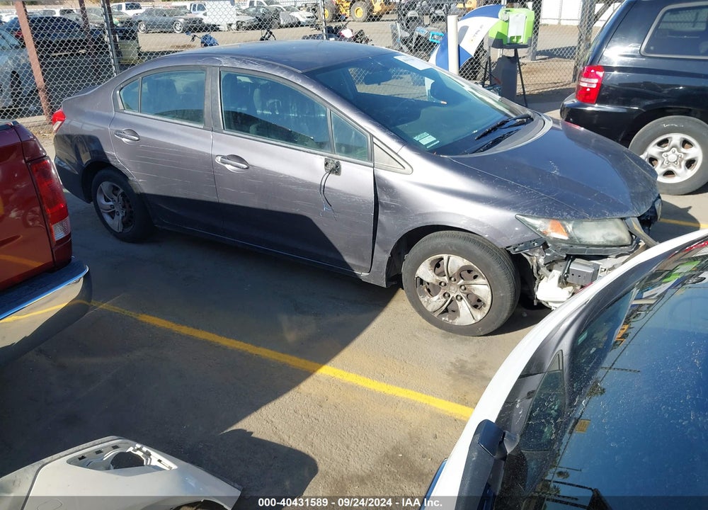 2015 HONDA CIVIC LX VIN: 19XFB2F5XFE256309