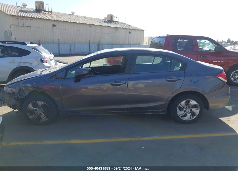 2015 HONDA CIVIC LX VIN: 19XFB2F5XFE256309