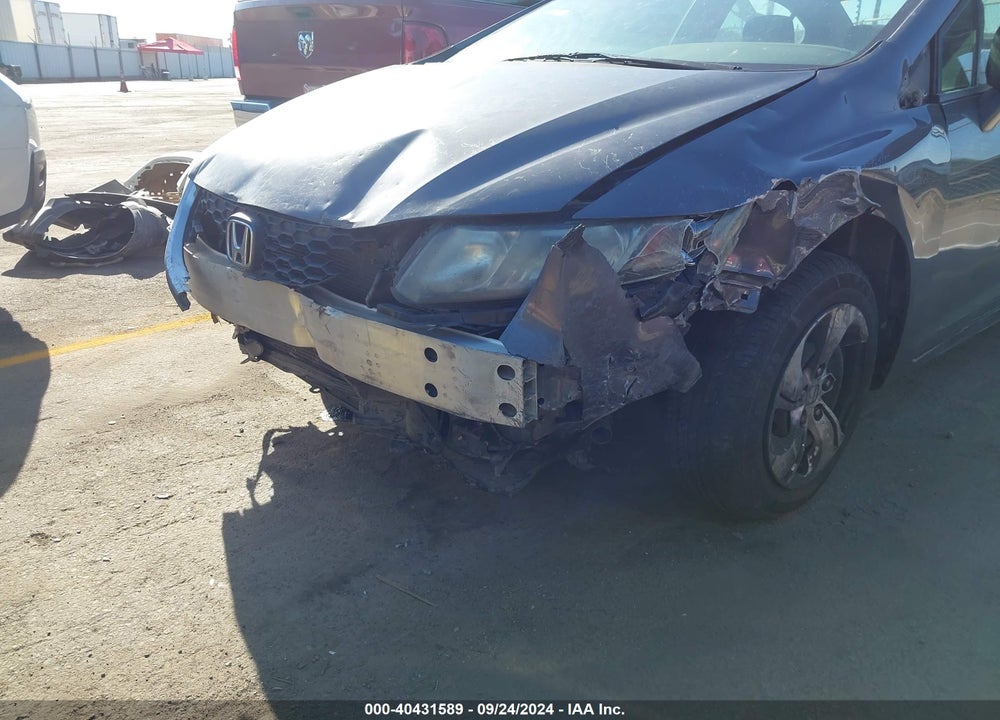 2015 HONDA CIVIC LX VIN: 19XFB2F5XFE256309
