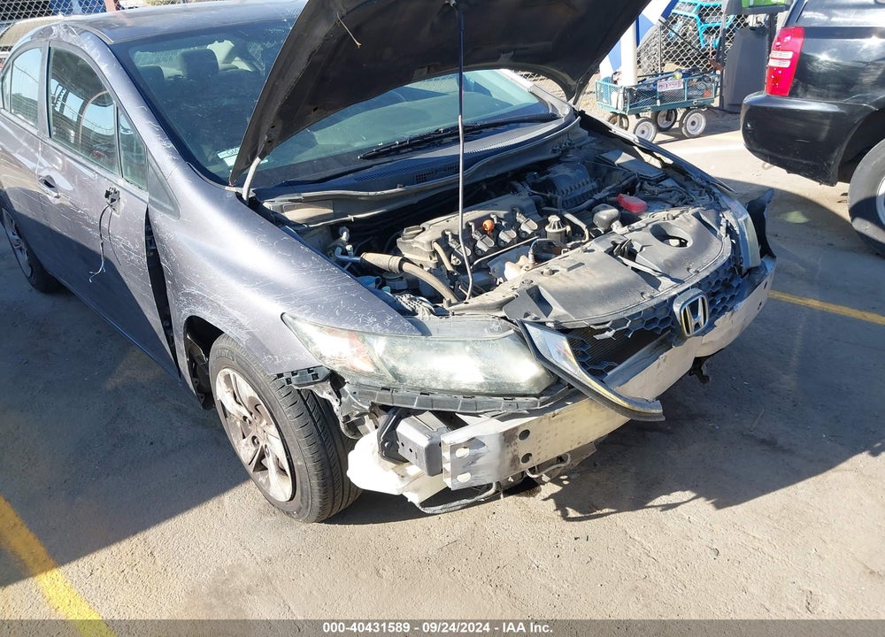 2015 HONDA CIVIC LX VIN: 19XFB2F5XFE256309