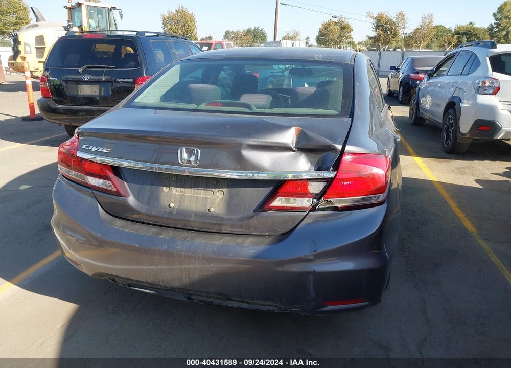 2015 HONDA CIVIC LX VIN: 19XFB2F5XFE256309