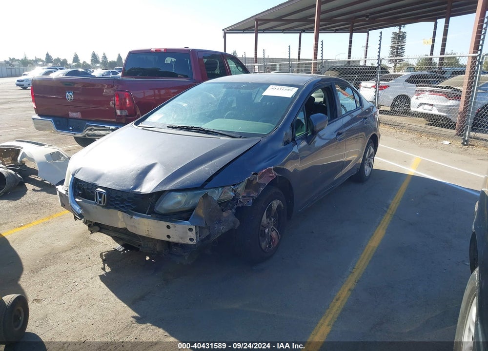 2015 HONDA CIVIC LX VIN: 19XFB2F5XFE256309