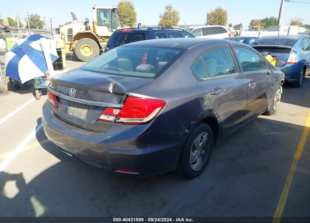 2015 HONDA CIVIC LX VIN: 19XFB2F5XFE256309