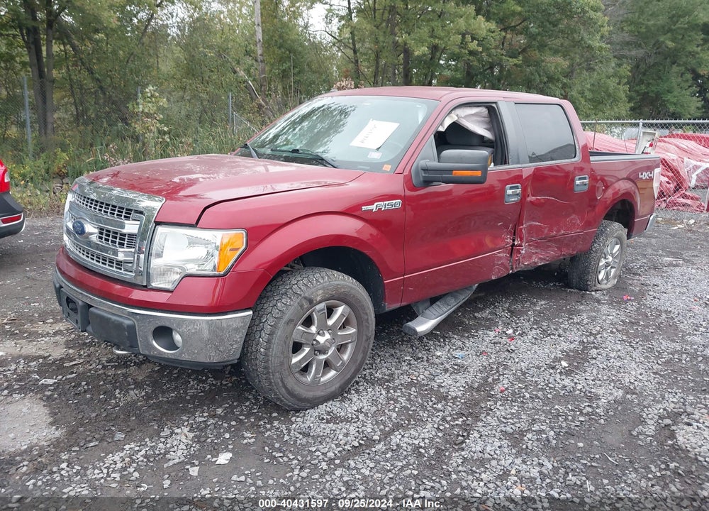 2013 FORD F-150 XLT VIN: 1FTFW1EF1DKD90063
