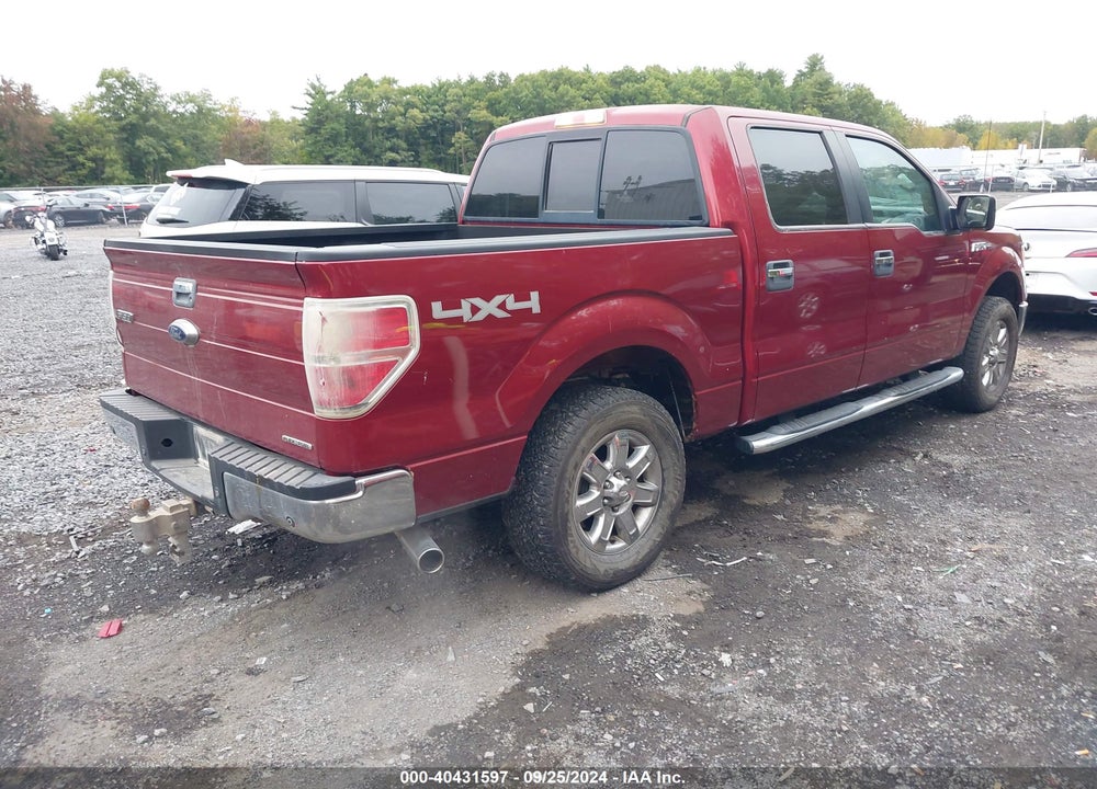 2013 FORD F-150 XLT VIN: 1FTFW1EF1DKD90063