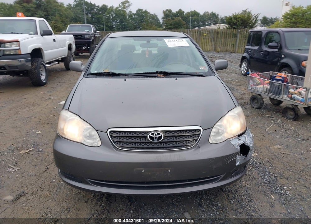 2006 TOYOTA COROLLA LE VIN: 2T1BR32E26C651850